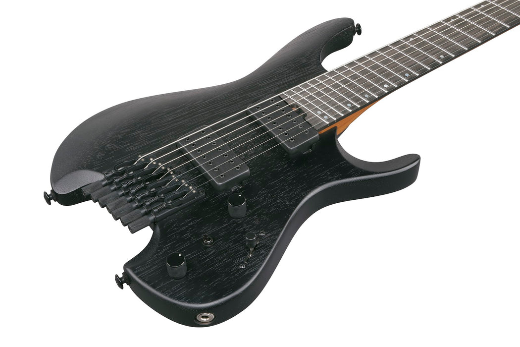Ibanez QX527BWK - Q Standard 7-String Electric Guitar w/ Bag - Weathered Black