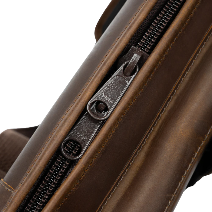 Levy's Solera Series Leather Bags Electric Guitar Bag, Brown