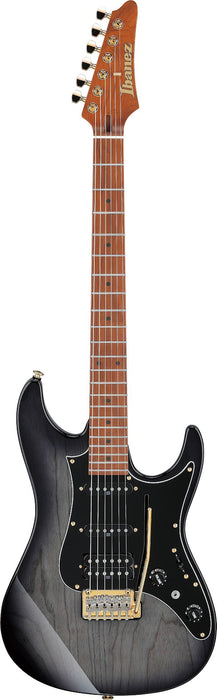 Ibanez AZ2204AGTGB - AZ Prestige 6-String Electric Guitar w/Case - Transparent Gray Burst