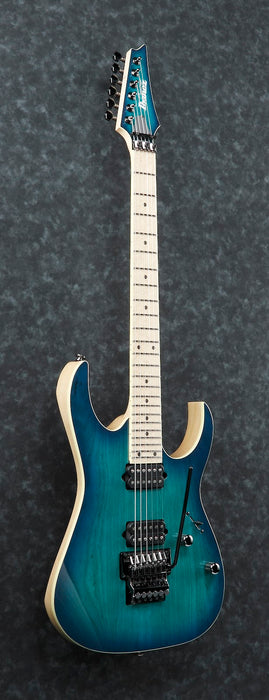Ibanez RG652AHMNGB - RG Prestige 6-String Electric Guitar w/Case - Nebula Green Burst