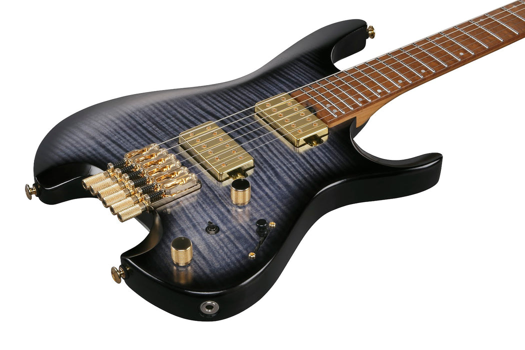Ibanez Q52FMGDRL - Q Standard 6-String Electric Guitar w/ Bag - Deep Twilight Burst Low Gloss
