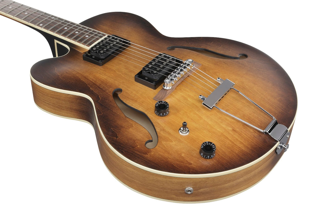 Ibanez AF55LTF - AF Artcore 6-String Electric Guitar  - Left handed - Tobacco Flat