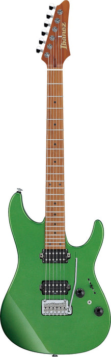 Ibanez AZ2402AGM - AZ Prestige 6-String Electric Guitar w/Case - Apple Green Metallic