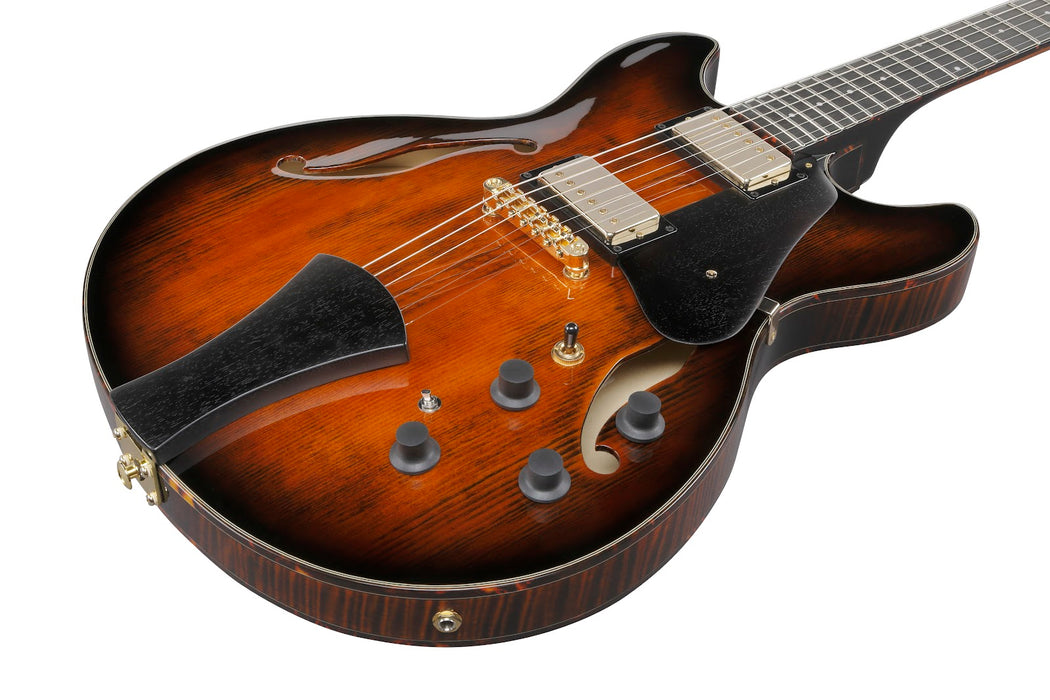 Ibanez ASH300TBC - ASH Artstar Semi-hollow Electric Guitar - Tobacco Brown