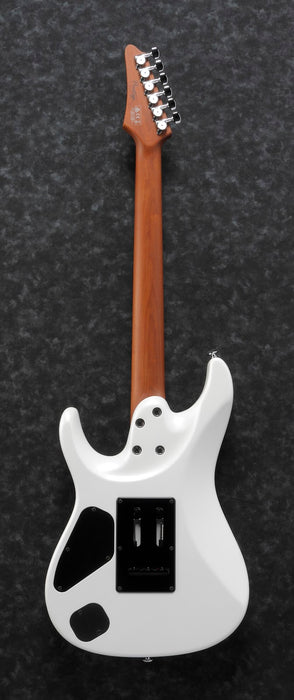 Ibanez AZ2402 Prestige 6-String w/Case - Pearl White Flat