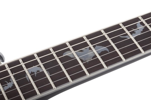 Schecter Damien Platinium-6 Solo-II, noir satiné