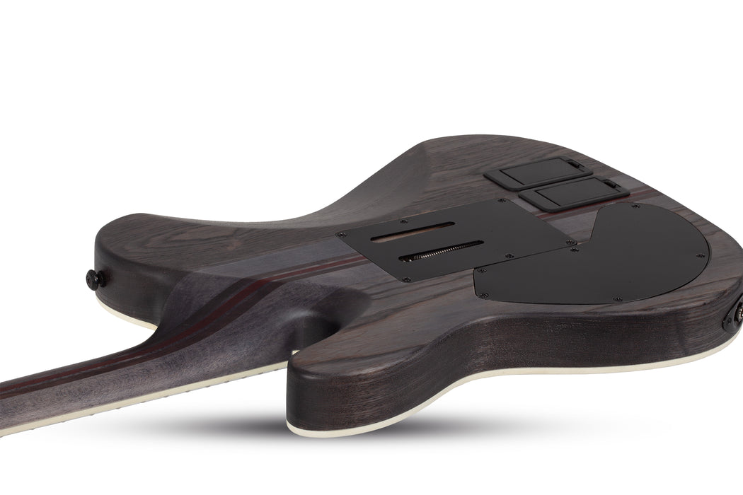 Schecter PT SLS Elite Evil Twin Electric Guitar, Satin Black