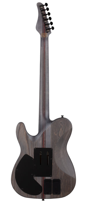 Schecter PT SLS Elite Evil Twin Electric Guitar, Satin Black