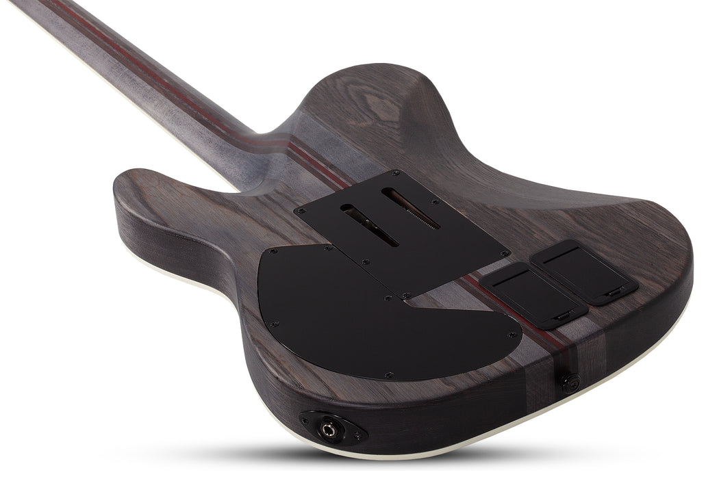 Schecter PT SLS Elite Evil Twin Electric Guitar, Satin Black