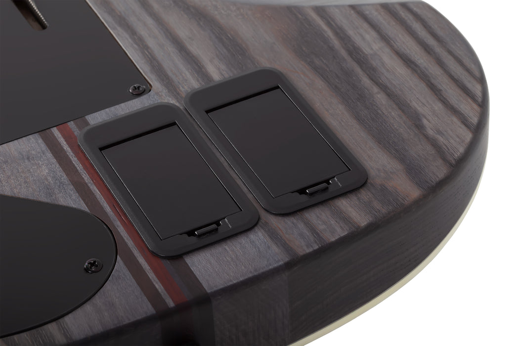 Schecter PT-7 SLS Elite Evil Twin 7-String Electric Guitar, Satin Black