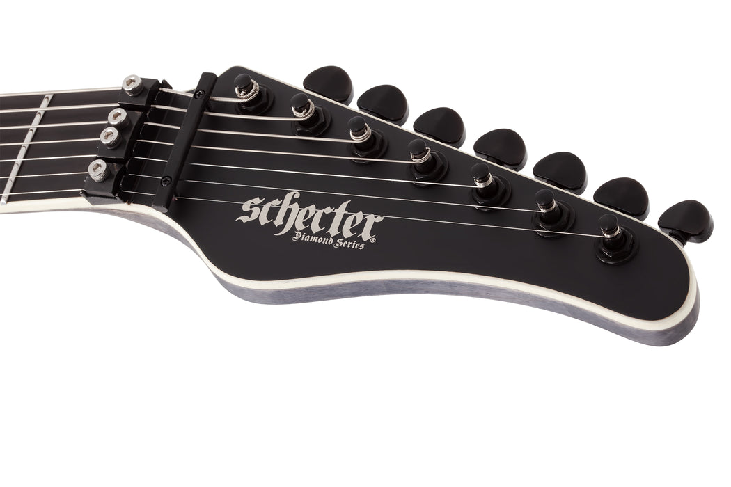 Schecter PT-7 SLS Elite Evil Twin 7-String Electric Guitar, Satin Black