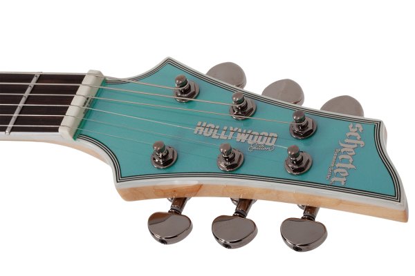 Schecter C-1 SLS Hollywood Glacier