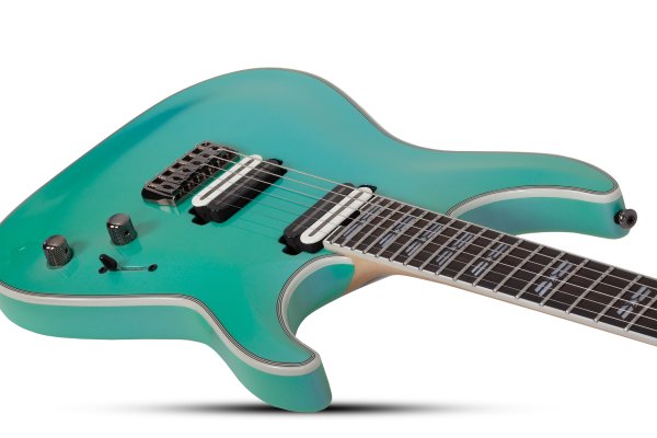 Schecter C-1 SLS Hollywood Glacier