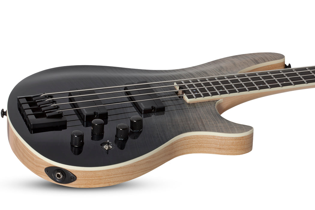 Schecter SLS Elite-4 Black Fade Burst