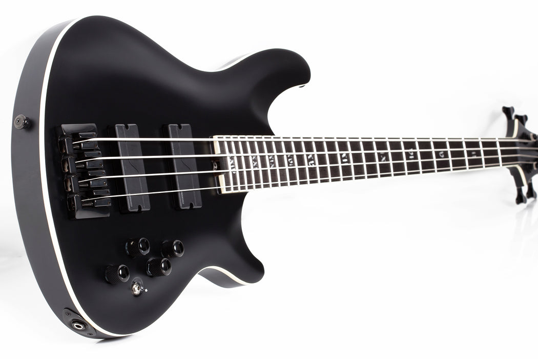Schecter SLS Elite-4 "Evil Twin" Satin Black