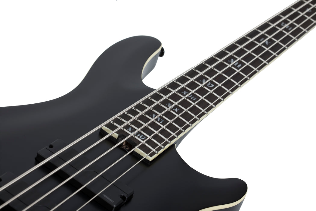Schecter SLS Elite-5 "Evil Twin" Satin Black