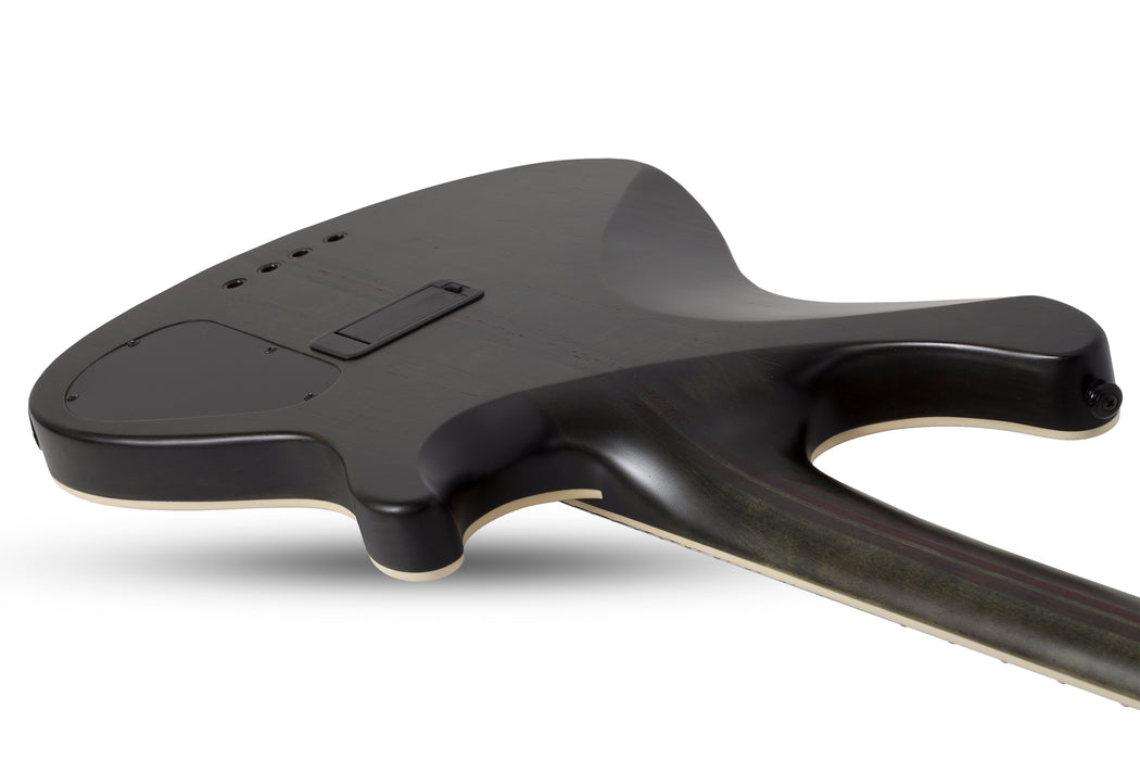 Schecter SLS Elite-4 "Evil Twin" Left-Handed Satin Black