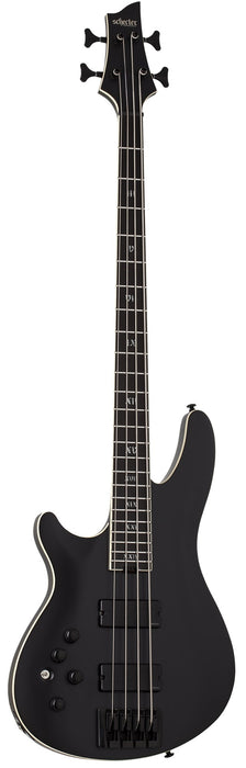 Schecter SLS Elite-4 "Evil Twin" Left-Handed Satin Black