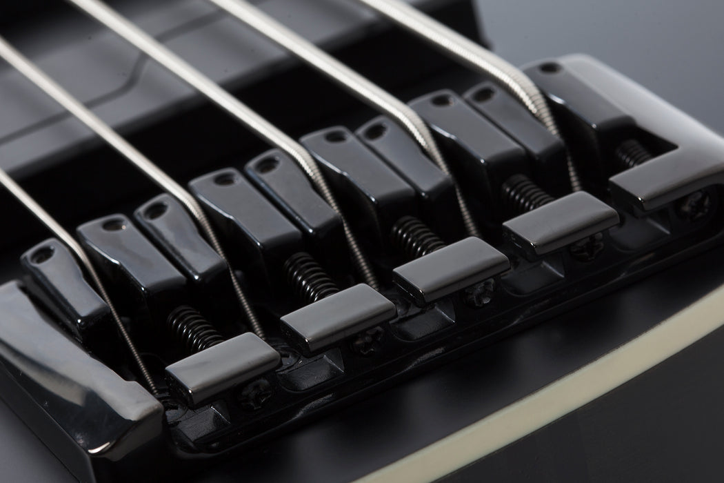 Schecter SLS Elite-5 "Evil Twin" Left-Handed Satin Black