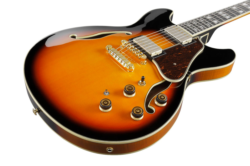 Ibanez AS113BS - AS Artstar Semi-hollow Electric Guitar - Brown Sunburst
