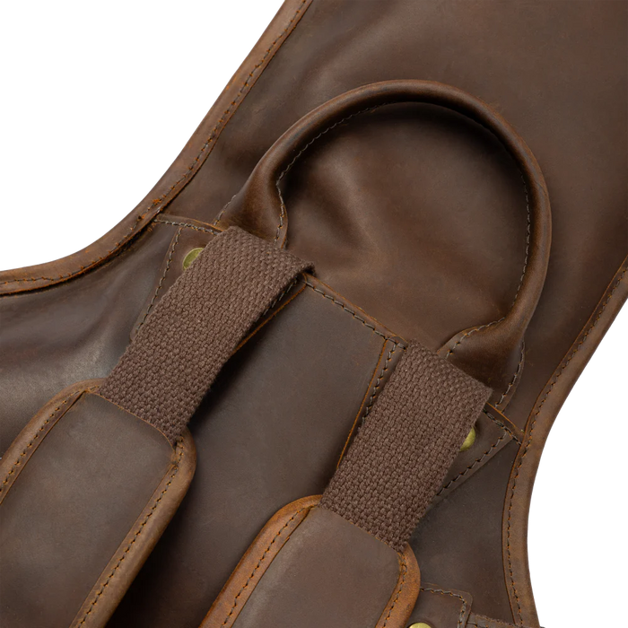 Levy's Solera Series Leather Bags Electric Guitar Bag, Brown