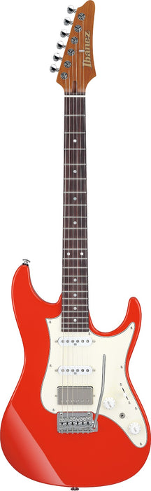Ibanez AZ2204NWVR - AZ Prestige 6-String Electric Guitar w/Case - Vermillion Red