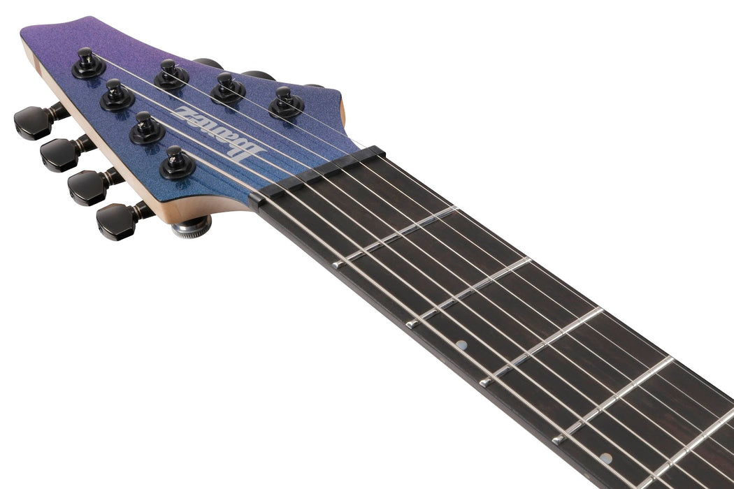 Ibanez A Series 7-String Electric Guitar w/Gigbag, Nebula Shift