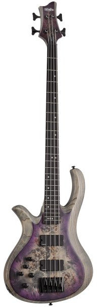 Schecter Riot-4 Left-Handed Aurora Burst
