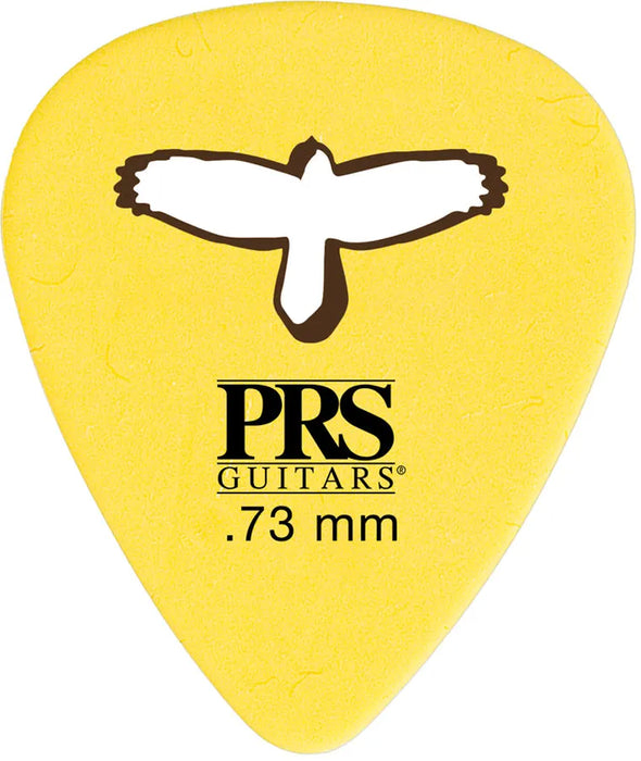 PRS Delrin Picks (12), Yellow 0.73mm