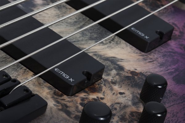 Schecter Riot-5 Left-Handed Aurora Burst