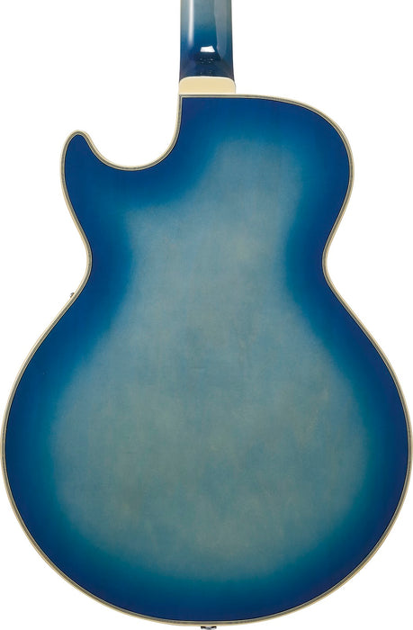 Ibanez GB10EMJBB - George Benson Signature 6-String Hollow Body Electric Guitar - Jet Blue Burst