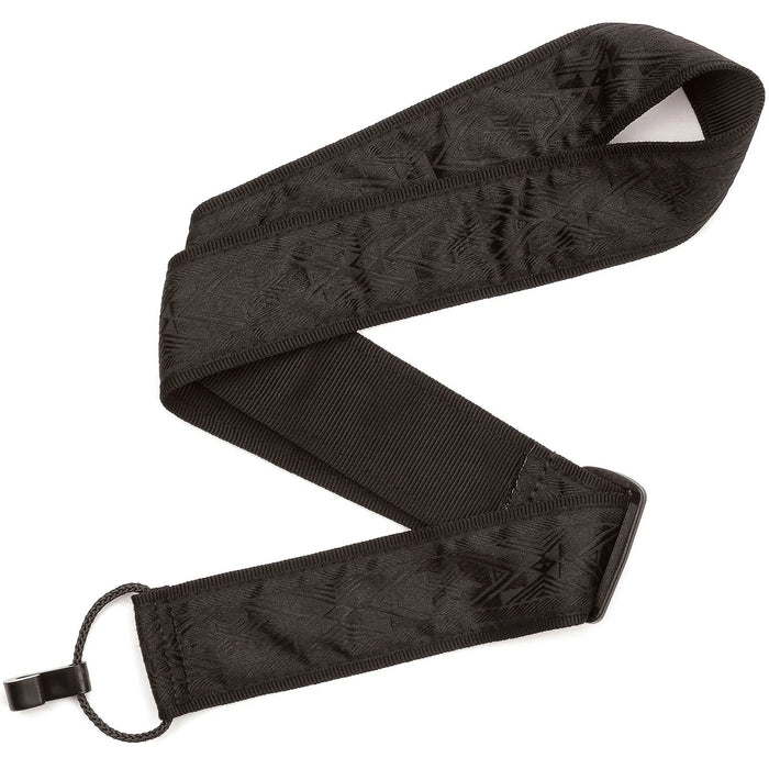 D'Addario Planet Waves Woven Classical Guitar Strap, Black Satin