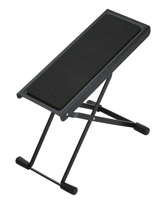 K&M 6-position, guitarist footrest - black