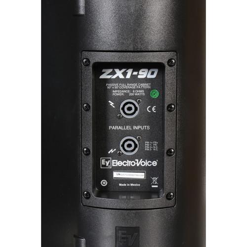 Electro-Voice ZX1-90 200W 8'' Two-Way Composite Speaker, Black