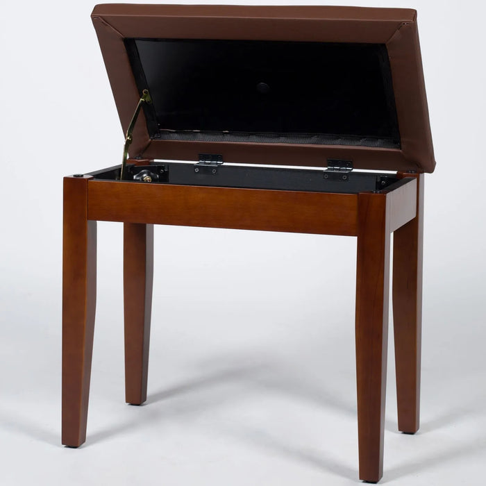 Korg PB-KRG-BR Brown Piano Bench With Storage Compartment