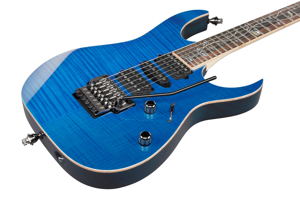 Ibanez RG8570RBS - RG j.custom 6-String Electric Guitar w/Case - Royal Blue Sapphire