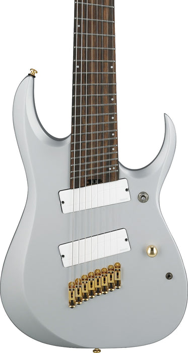 Ibanez RGDMS8CSM - RGD Axe Desing Lab Multi-scale 8-String Electric Guitar - Classic Silver Matte