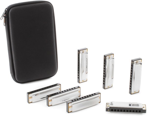 Hohner Blues Band Harmonica 7 pack