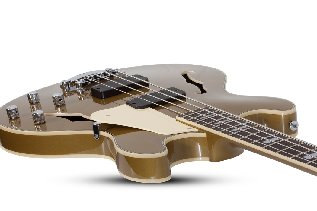 Schecter Corsair Bass Metallic Gold