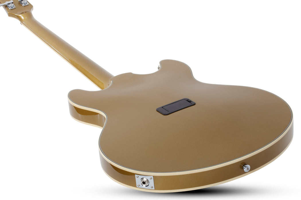 Schecter Corsair Bass Metallic Gold