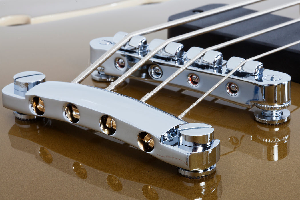 Schecter Corsair Bass Metallic Gold