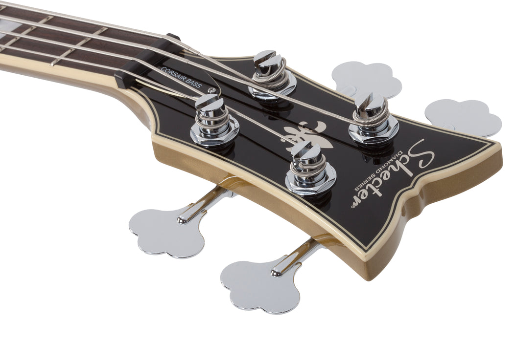 Schecter Corsair Bass Metallic Gold