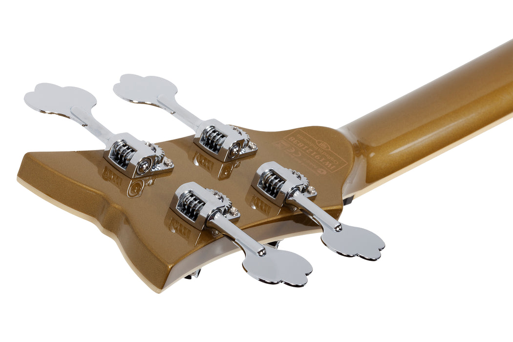 Schecter Corsair Bass Metallic Gold