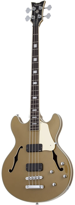 Schecter Corsair Bass Metallic Gold