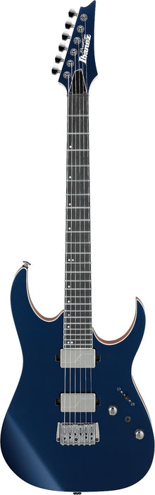 Ibanez RG5121RDBF - RG Prestige 6-String Electric Guitar w/Case - Dark Tide Blue Flat