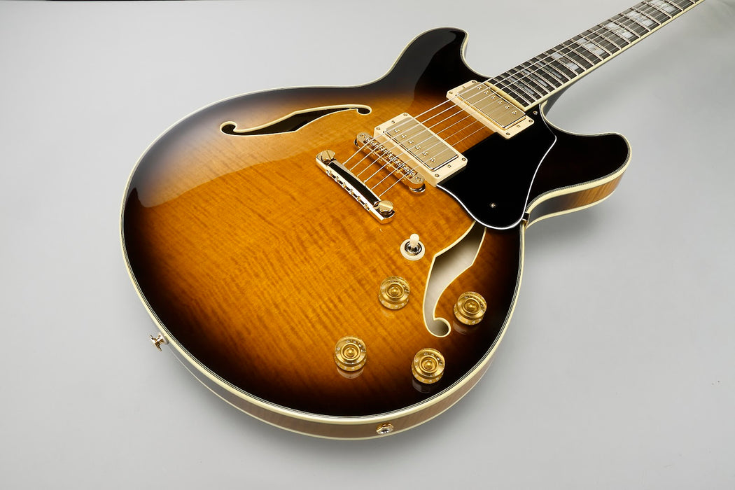 Ibanez JSM100VT - John Scofield Signature  6-String Electric Guitar w/Case - Vintage Sunburst