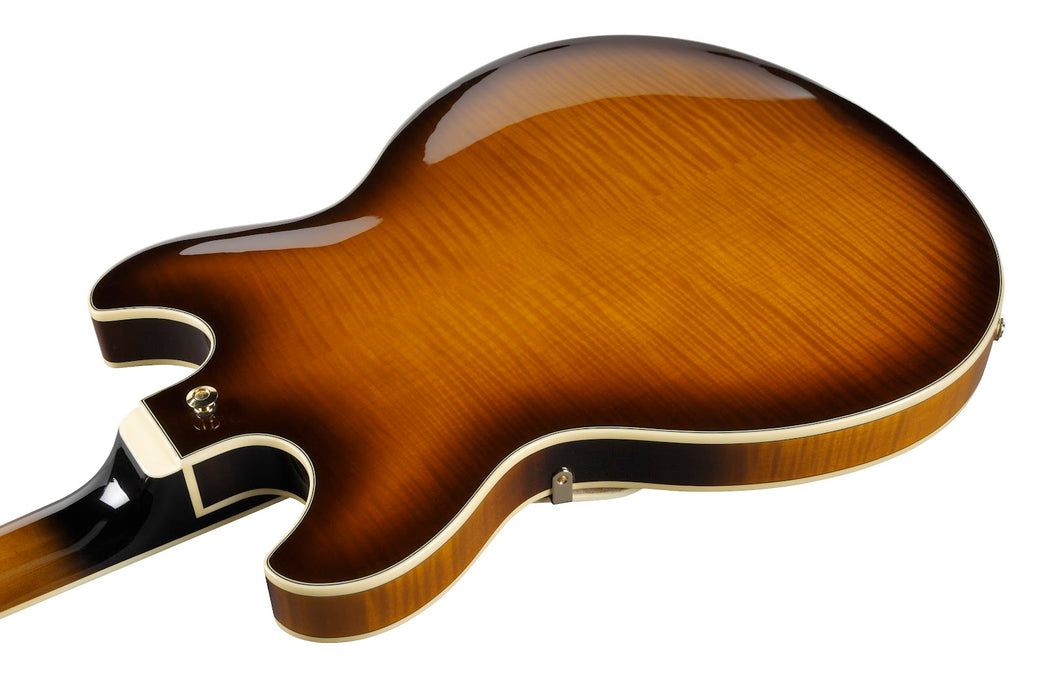Ibanez AS93FMVLS - AS Artcore Expressionist 6-String Electric Guitar - Violin Sunburst