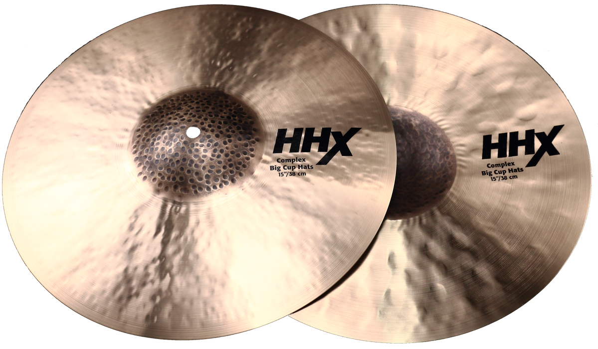 Sabian 15" HHX Complex Medium Big Cup Hats