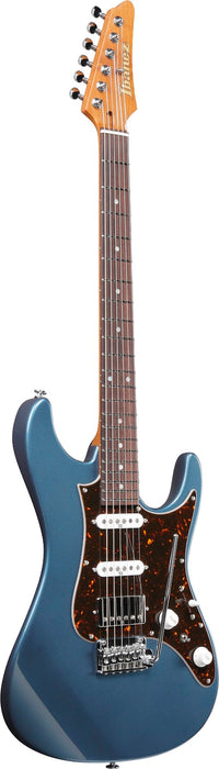 Ibanez AZ2204NPBM - AZ Prestige 6-String Electric Guitar w/Case - Prussian Blue Metallic