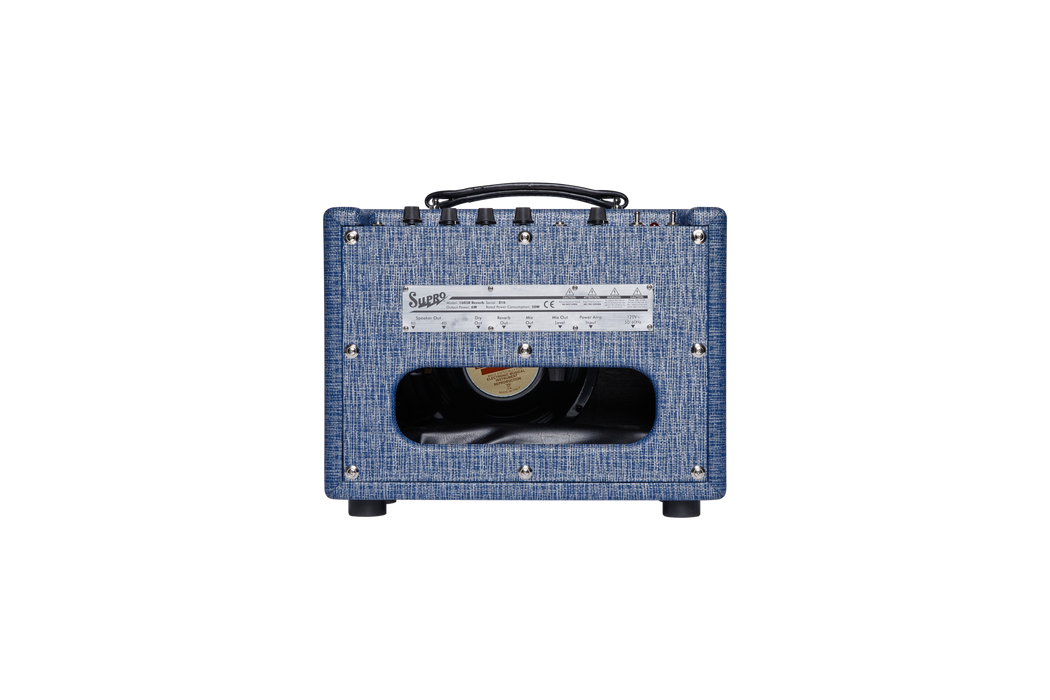 Supro 64 Reverb 5 Watt 1x8, Blue Rhino Finish
